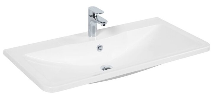 Раковина из литьевого мрамора 900х455х145 BelBagno BB900/455-LV-MR-ALR