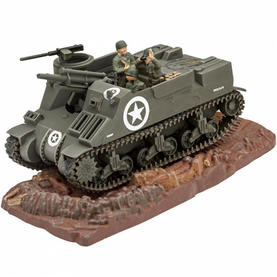 Модель для сборки Revell Самоходная гаубица Sd.Kfz. 124 Wespe - фото №9