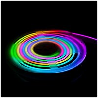 Гибкий неон MAKSILED ML-NF-6mm-RGB-Smart 5В, 17.5Вт/м, 6x12мм, 96LED/м, IP33, RGB, мульти, 3 м