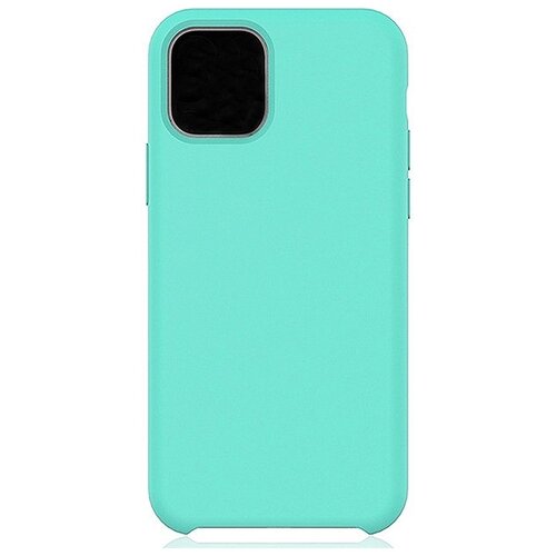 фото Силиконовый чехол silicone case для iphone 12 mini 5.4", бирюзовый grand price