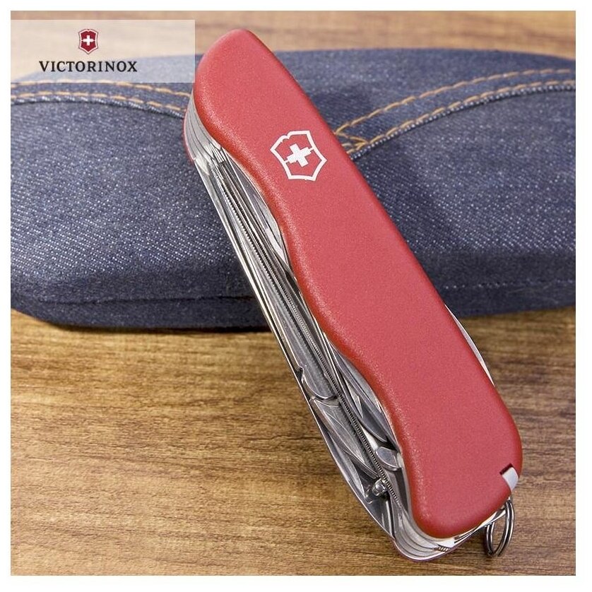 Нож Victorinox WorkChamp красный (0.8564.3r) - фото №9