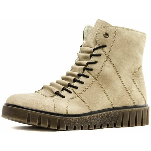 фото Ботинки rieker, зимние, размер 39, бежевый