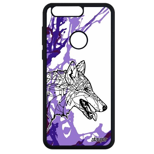 фото Чехол на смартфон honor 8, "волк" древний хищник utaupia