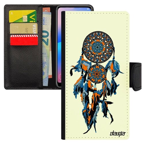 фото Чехол-книжка на мобильный galaxy s8, "ловец снов" амулет этничный utaupia
