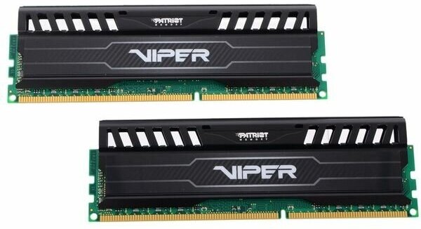 Patriot Memory Viper DDR3 DIMM 1866Mhz PC3-14900 CL10 - 16Gb KIT (2x8Gb) PV316G186C0K