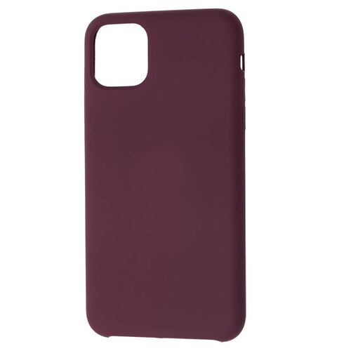 фото Силиконовый чехол silicone case для iphone 11, спелый баклажан grand price