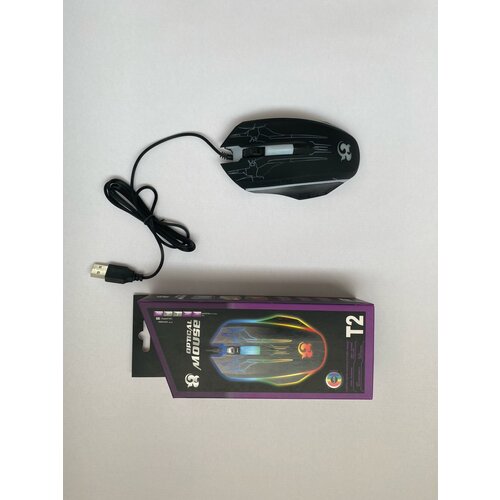 Проводная мышь для пк игровая мышь с rbg подсветкой 1600DPI 59000₽