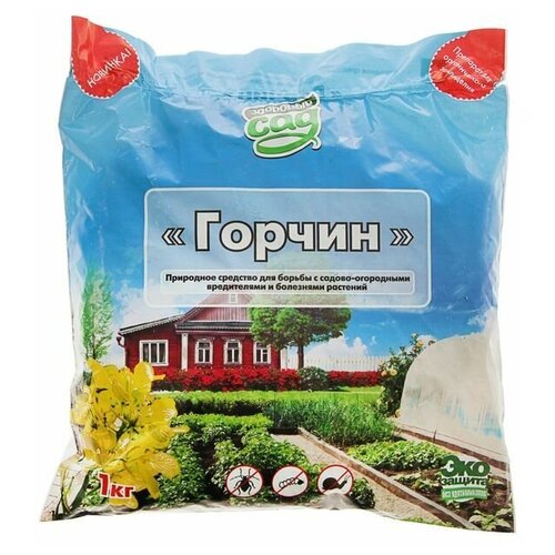 Средство для борьбы с вредителями и обеззараживания грунта Горчин Здоровый сад, 1 кг