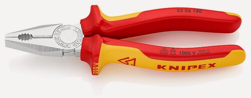 Изображение товара Плоскогубцы комбинированные KNIPEX KN-0306180