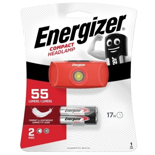 фото Налобный фонарь energizer led headlight красный