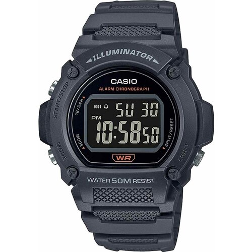 фото Наручные часы casio collection, темно-серый