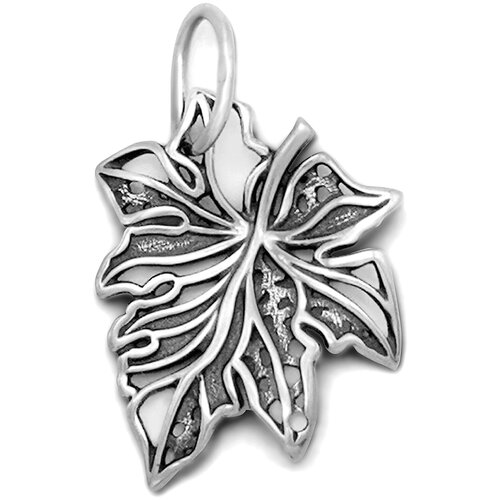 Подвеска женская серебряная на шею, серебро 925 пробы, ювелирное украшение Осень-2, кулон на цепочку. Юмила