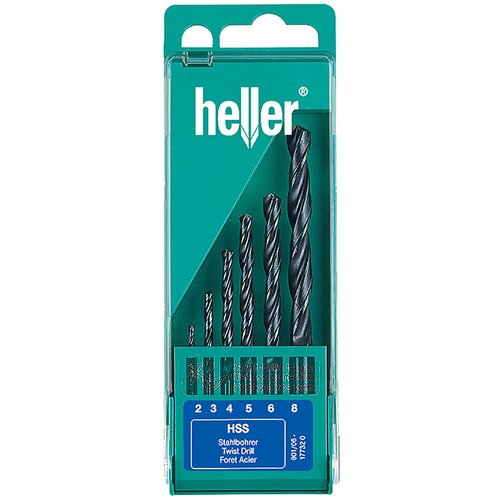 Набор сверл Heller по металлу HSS-R Super (6 шт) levine a heller r attached