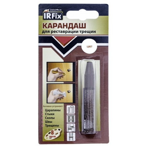 Маркер для мебели, реставрационный для деревянных, пластиковых, кожаных поверхностей ДУБ/IRFIX