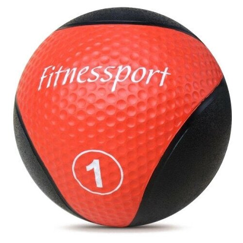 фото Медицинский мяч, fitnessport 1 кг. ft-mb-1k