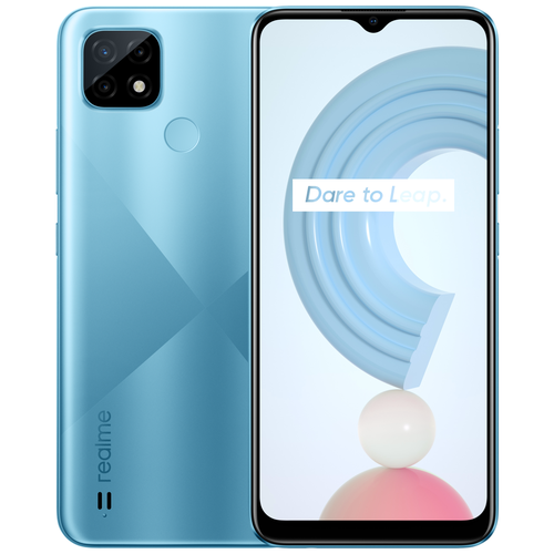 фото Смартфон realme c21 32gb, голубой