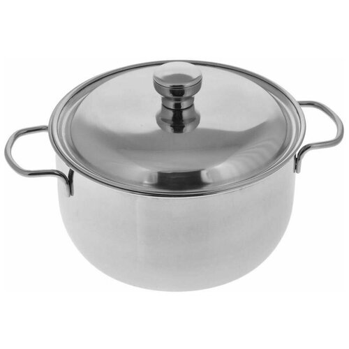 Аша Кастрюля нержавеющая сталь 3.0л