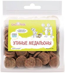 Лакомство для собак Dog Fest Утиные медальоны, 500 г