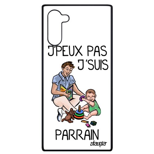 фото Чехол на мобильный galaxy note 10, "не могу - стал крестным!" семья шутка utaupia