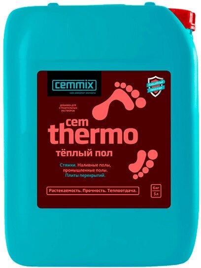 Добавка для теплых полов cemthermo 5л, арт. cemp003