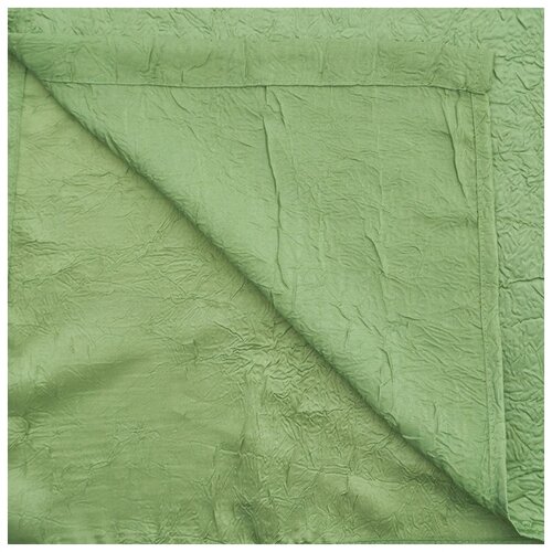 фото Комплект портьерных штор witerra "тергалет", 140*260 см-2 шт, цвет зеленый, полиэстер