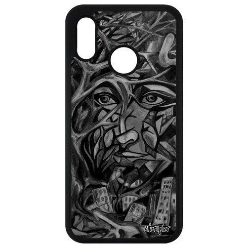 фото Чехол на мобильный huawei p20 lite, "взгляд" женщина портрет utaupia
