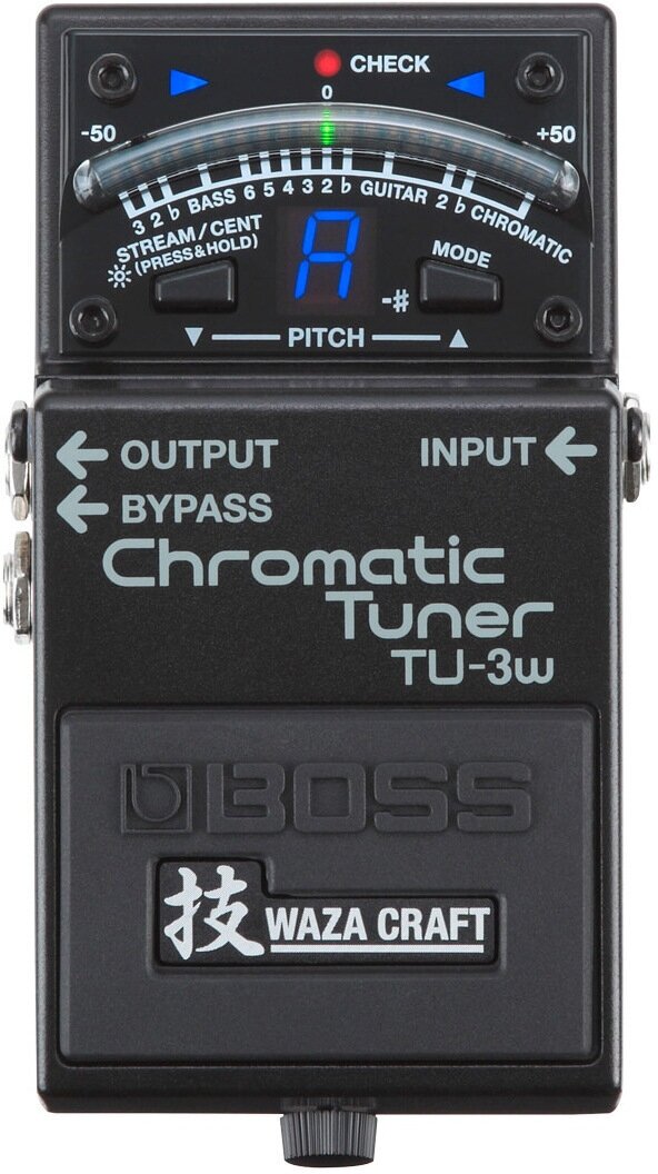 Boss TU-3W Chromatic Tuner Waza Craft