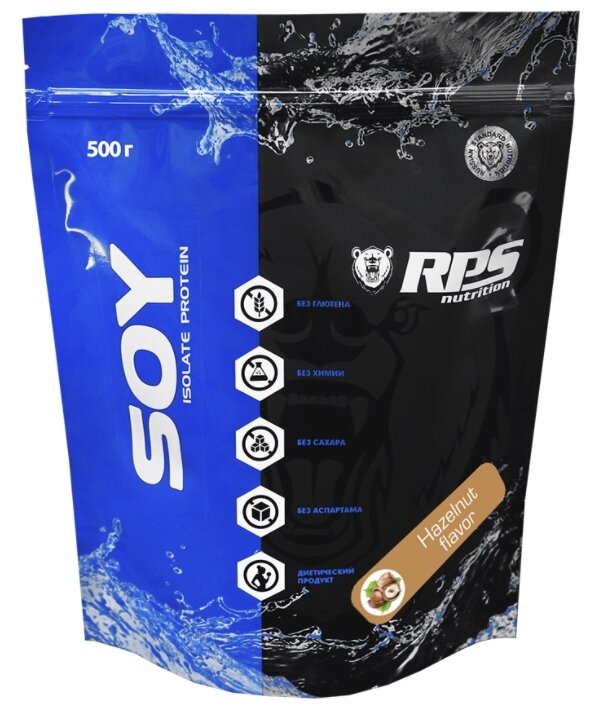 RPS Nutrition Soy Protein 500 гр., лесной орех