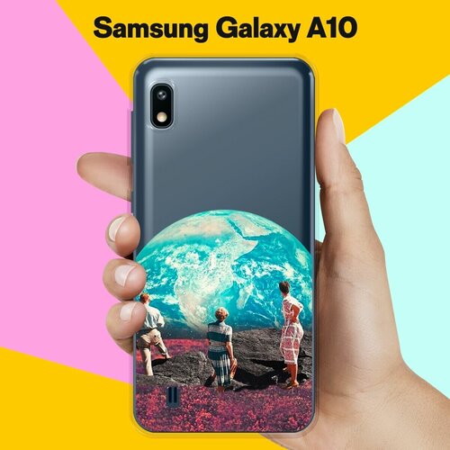 Силиконовый чехол Вид на Землю на Samsung Galaxy A10 силиконовый чехол вид на землю на samsung galaxy a50