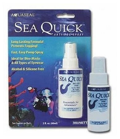 SEA-QUICK спрей-антифог для масок, 60 мл,