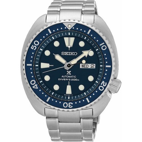 Наручные часы SEIKO Prospex, серебряный, синий