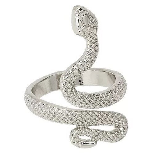 Кольцо, безразмерное, серебряный кольцо freeform jewellery безразмерное серебряный