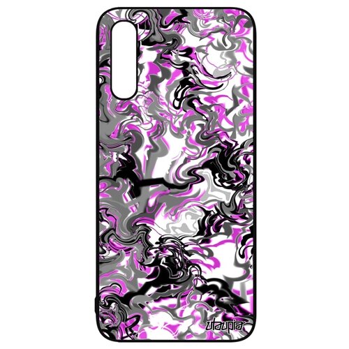 фото Чехол на samsung galaxy a50, "мраморный фон" фантазия спираль utaupia