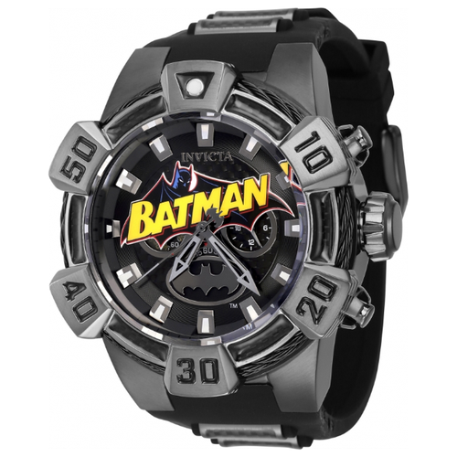 Часы мужские кварцевые Invicta DC Comics Batman 41126