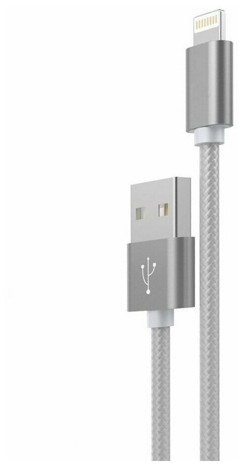 Кабель USB - Apple lightning Hoco X2 Rapid, 100 см, Серый