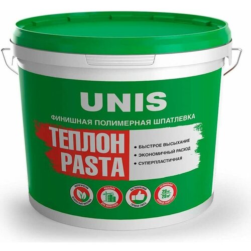 Готовая полимерная шпатлевка UNIS Pasta Теплон 3940₽