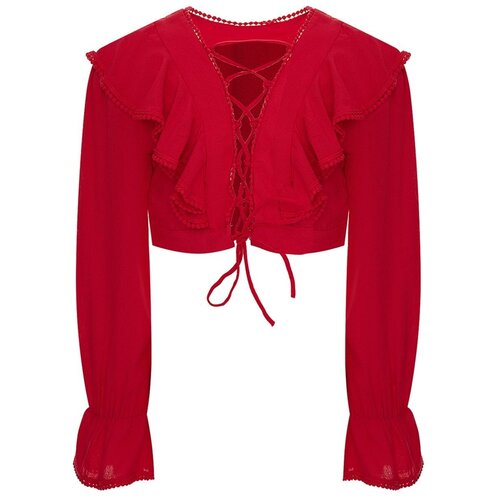 Блуза Y-clu', Красный, 128