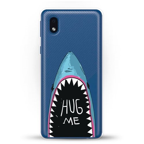 фото Силиконовый чехол акула на samsung galaxy a01 core andy & paul