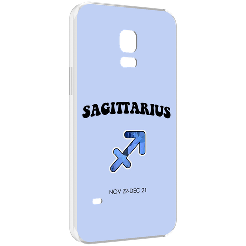 Чехол MyPads знак зодиака стрелец 1 для Samsung Galaxy S5 mini задняя-панель-накладка-бампер