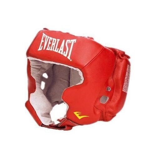 фото Шлем с защитой щек everlast usa boxing cheek l красн.