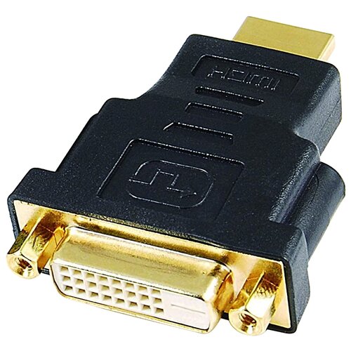 Переходник/адаптер Gembird HDMI - DVI-D (A-HDMI-DVI-3), 0.08 м, черный