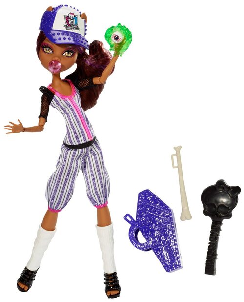 Кукла Монстр Хай Клодин Вульф монстры спорта, Monster High Ghoul sports Clawdeen Wolf