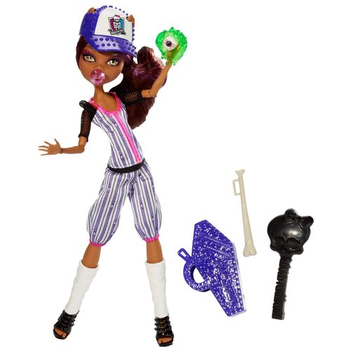 Кукла Монстр Хай Клодин Вульф монстры спорта, Monster High Ghoul sports Clawdeen Wolf