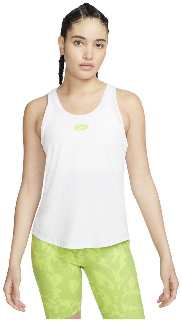 Майка Nike W NK DF ONE LUXE TANK ICNCLSH Женщины DM7647-100 