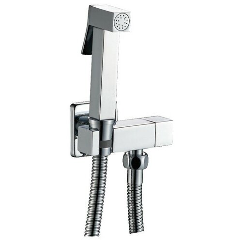 Гигиенический душ без смесителя Haiba HB5502, хром лейка металлическая
