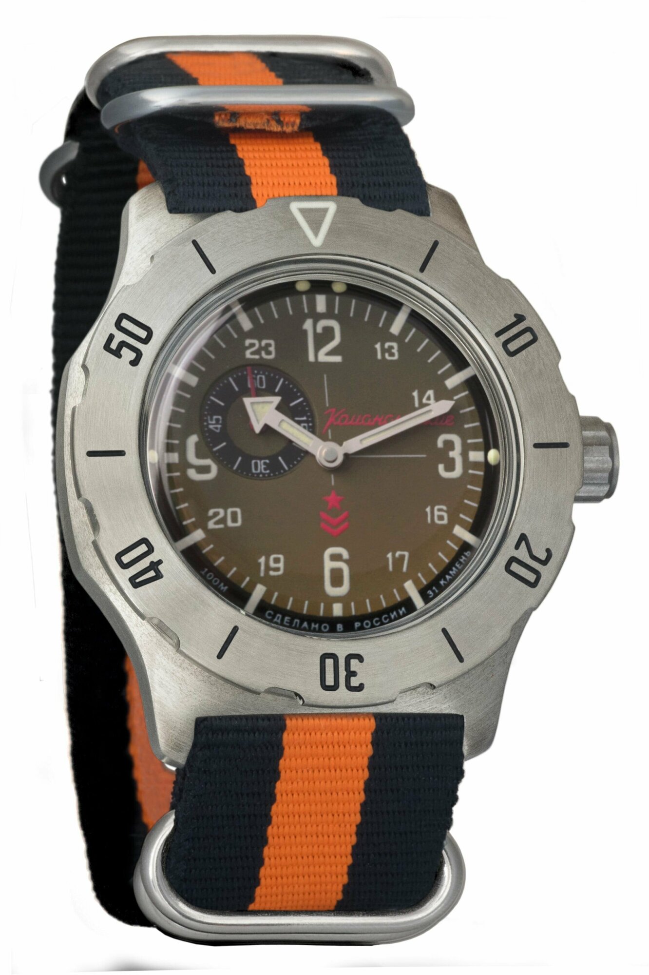 Мужские наручные часы Восток Командирские К-35 350501 