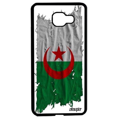 фото Чехол для смартфона galaxy a5 2016, "флаг алжира на ткани" государственный страна utaupia