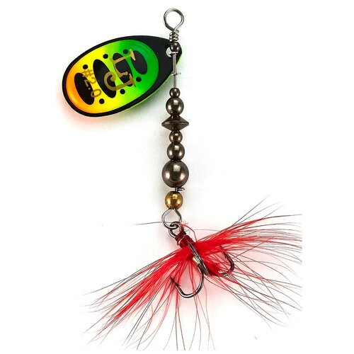 Блесна Lucky John вращающаяся Bonnie Blade LJBB04 4.3 г 20 мм 1 шт. 008