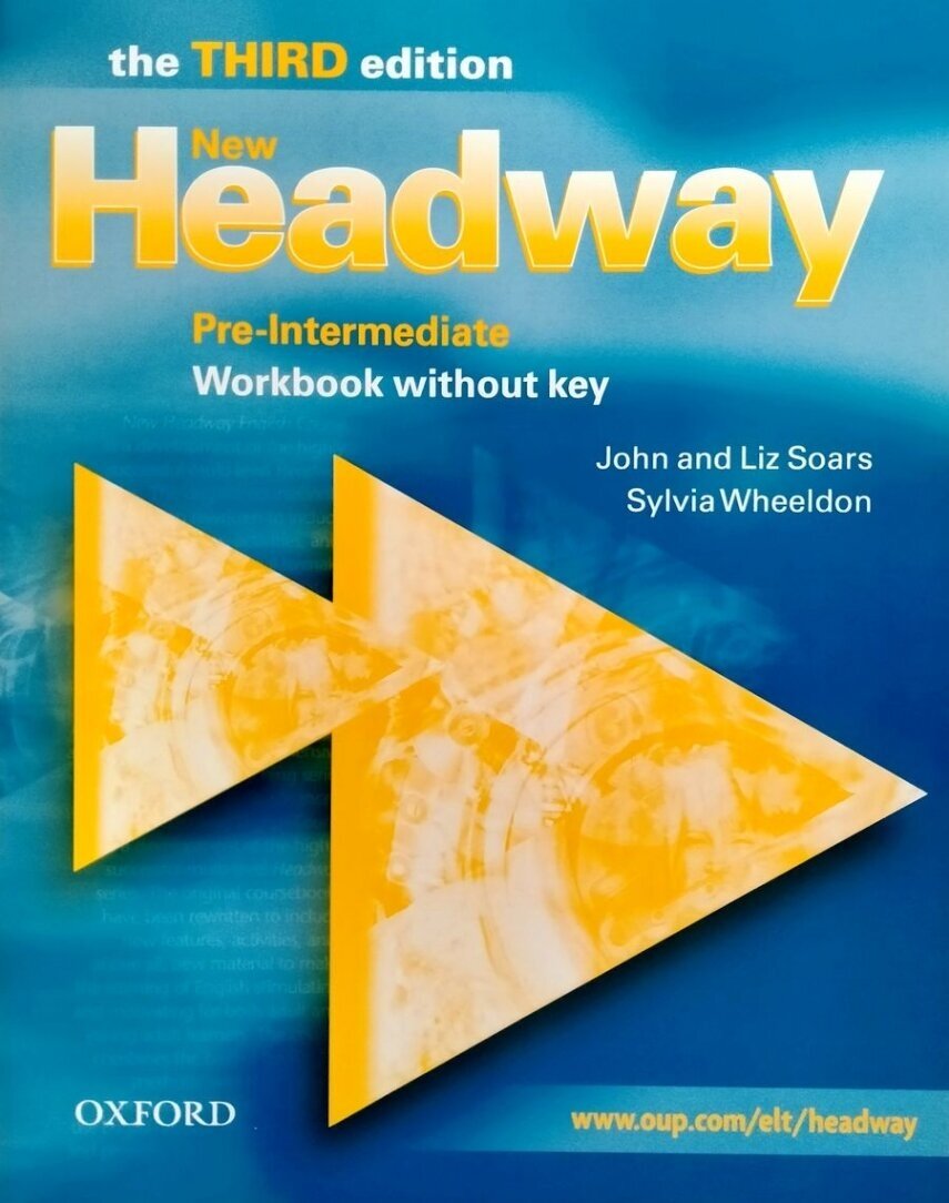New Headway Pre-Intermediate Third Edition Workbook (Without Key)