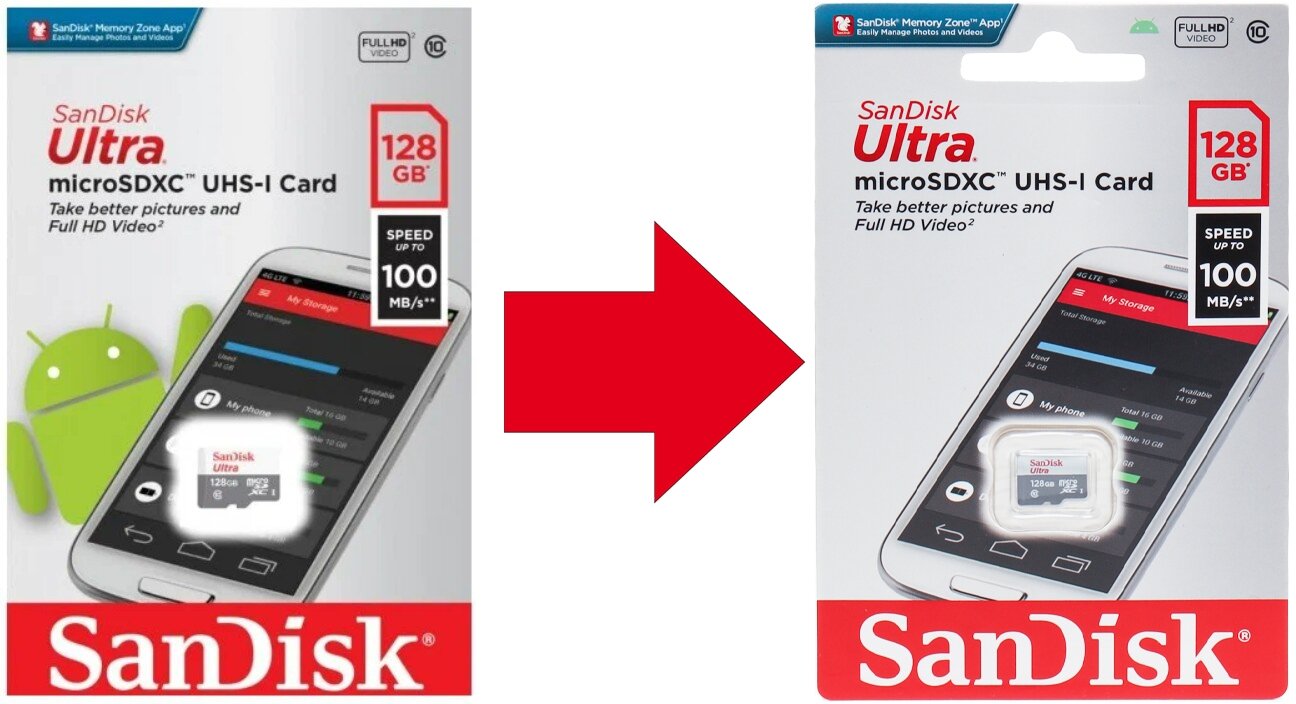 Карта памяти SanDisk Ultra Micro SDXC, 512 Гб